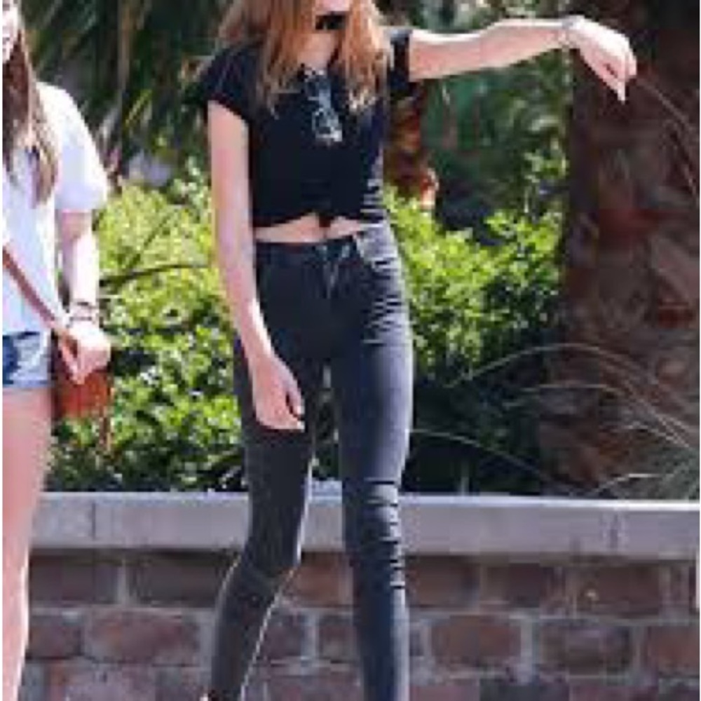 J Brand Sophia Mid-Rise Super Skinny Jean in Stretch Denim - Picture 7 of 7